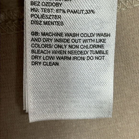 The North Face Men’s Box NSE Pullover Hoodie Khaki Stone L - Picture 15 of 16